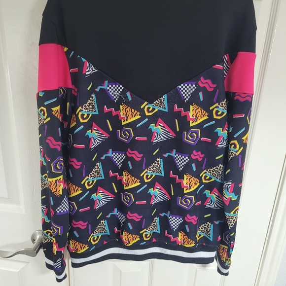 Screenshot hip hop neon graphics track jacket size large - Picture 3 of 13